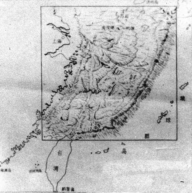 图2　东海大陆架地貌图