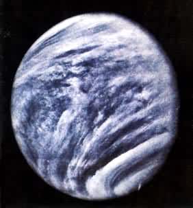 金星照片----金星被云层覆盖。