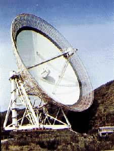 德意志联邦共和国马克斯·普朗克射电天文研究所100米直径的射电望远镜