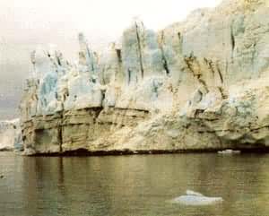 南极纳尔逊岛冰障