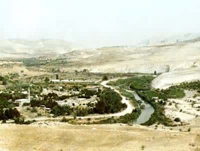 约旦河上游景观