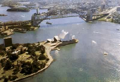 澳大利亚悉尼市鸟瞰