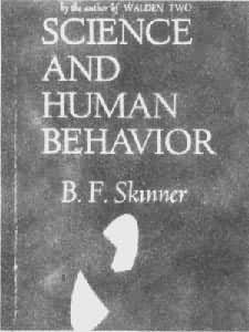 《科学和人类行为》原著封面