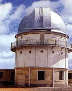 云南天文台1米反射望远镜圆顶室
