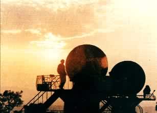 云南天文台太阳射电望远镜