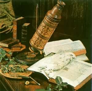 r.胡克(1635-1703)的显微镜