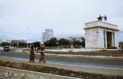 加纳首都阿克拉独立广场