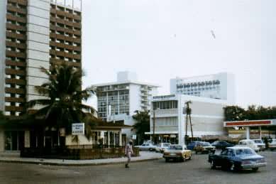 牙买加首都金斯敦街景