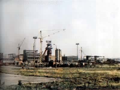波兰卡托维兹煤矿矿井