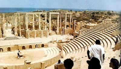 利比亚莱普蒂斯古城遗址