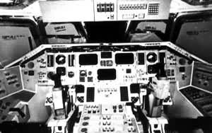 “哥伦比亚”号航天飞机的仪表板