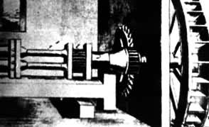 图4　水轮机拖动的钢板轧机