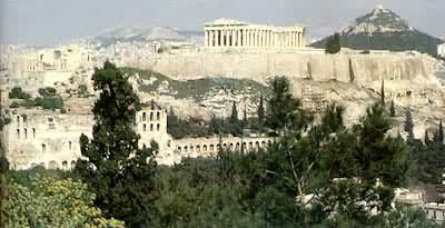 希腊雅典卫城，公元前5世纪建