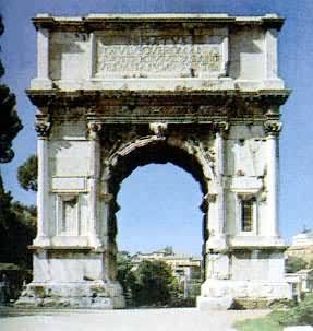 罗马第度凯旋门，公元82年建