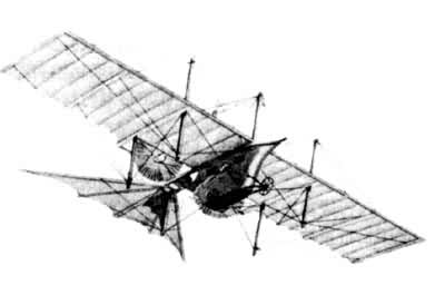 1842年亨森设计的飞机草图