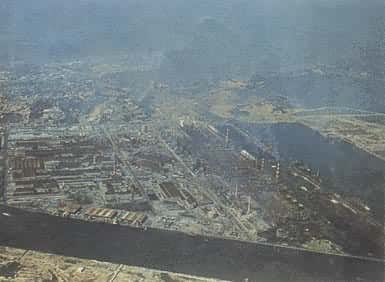 80年代初世界最大的钢铁厂之一——日本钢管公司福山厂