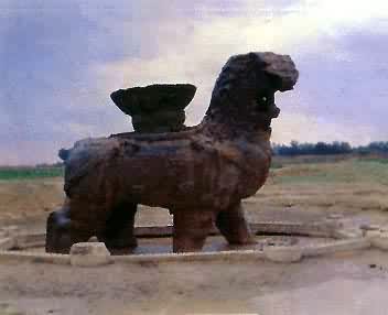 后周大型铸铁文物——河北沧州铁狮