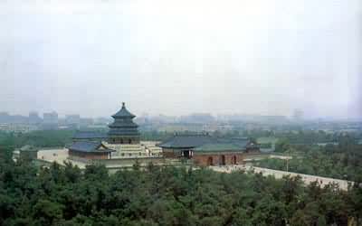 北京天坛祈年殿，1540年始建，1890年重建