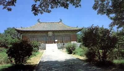 山西芮城永乐宫三清殿，元代道教建筑：外景