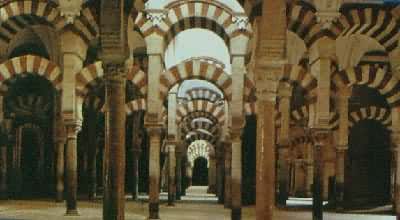 西班牙科尔多瓦大清真寺内景
