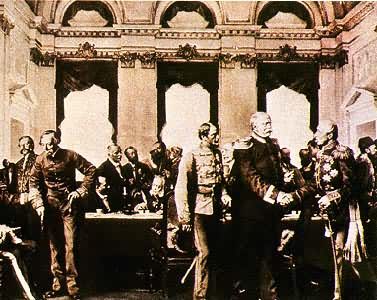 O.von俾斯麦(右2)出席柏林会议（1878）