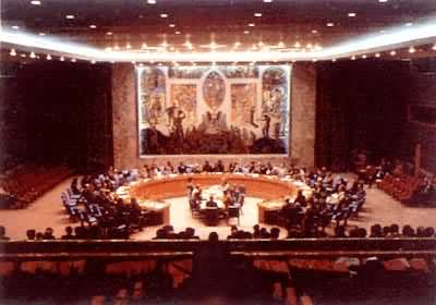 联合国安全理事会举行会议