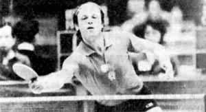 图5　第33届世界乒乓球锦标赛男子单打冠军匈牙利选手约尼尔
