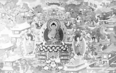 图  雍和宫法轮殿壁画