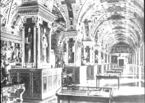梵蒂冈图书馆内景