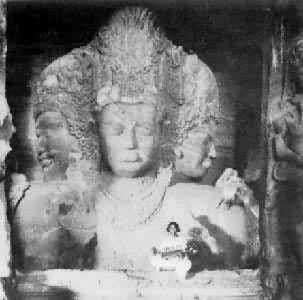 巨型胸像：《湿婆三面像》