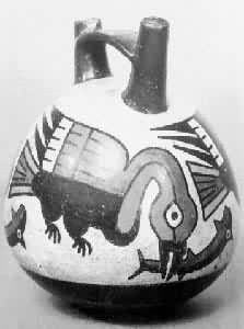 纳斯卡时期双嘴陶罐