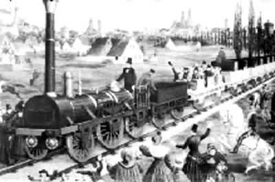 纽伦堡──费尔伯特铁路上的第一列火车