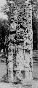 科潘的石碑雕刻