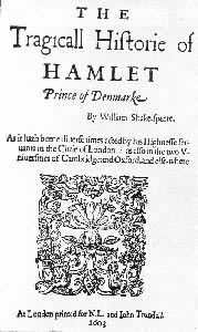 莎士比亚的剧作《哈姆雷特》封面