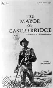 哈代的作品《卡斯特桥市长》封面