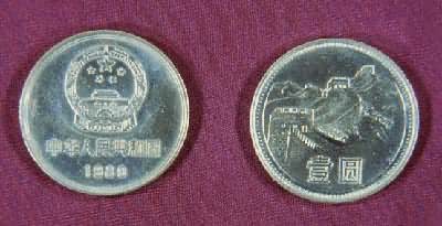 中国人民银行壹圆（1980）