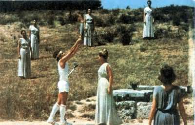 古希腊奥林匹亚遗址－－现代奥运会的火炬在此点燃