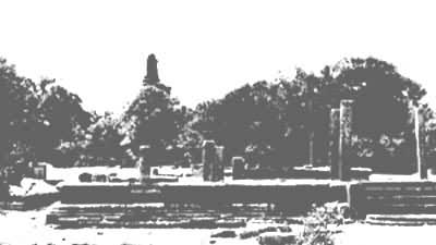 斯里兰卡阿努拉达普拉一寺院遗址，相传法显曾驻此