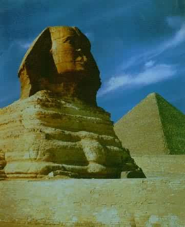 埃及金字塔与狮身人面像(建于公元前第3千纪中期)