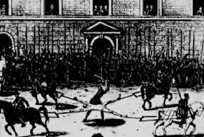 胡格诺起义者被处酷刑