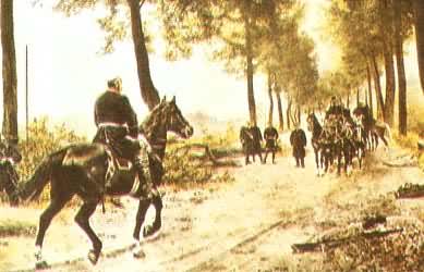 普法战争——O.von俾斯麦前去会见被俘的拿破仑三世(1870年9月)