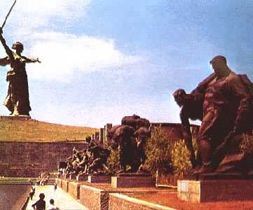 斯大林格勒战役马马耶夫岗纪念碑