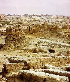 隋唐时期丝绸之路上的重要城市——高昌故城遗址 新疆吐鲁番境内