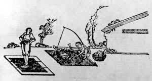 弹棉絮（选自J.H.格雷《中国》，1878）