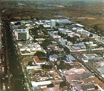 赞比亚首都卢萨卡市中心