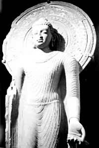 贾马尔普尔出土的《马图拉佛陀立像》