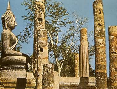 泰国素可泰时期的佛像