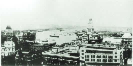 1863年由上海英、美租界合并成的“公共租界”