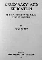 1937年版的《民主主义与教育》封面