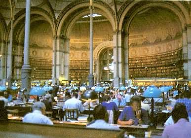 法国国家图书馆阅览室